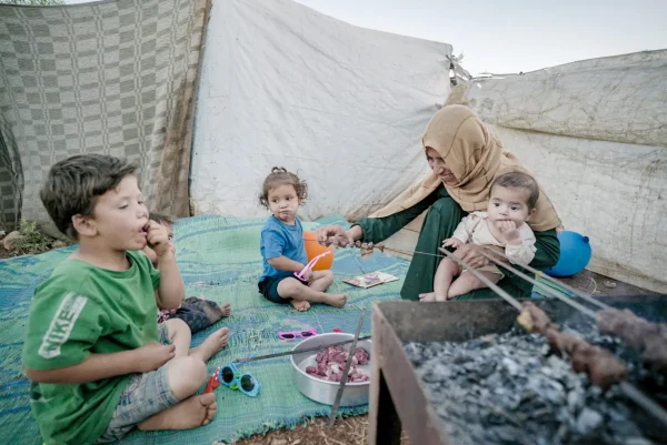 Umm Yazan qurbani image Islamic Relief